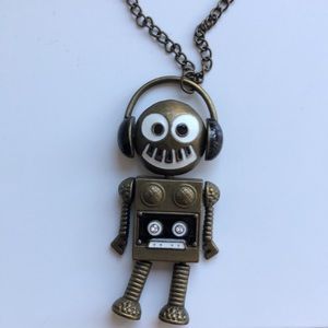 Musical instruments robot necklace
